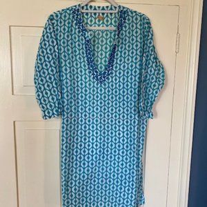 Echo Blue Womens Coverup Tunic